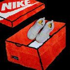 Nike Shoe Box Rugmat 耐克限定魔术贴鞋盒地毯 橙色 49*38cm