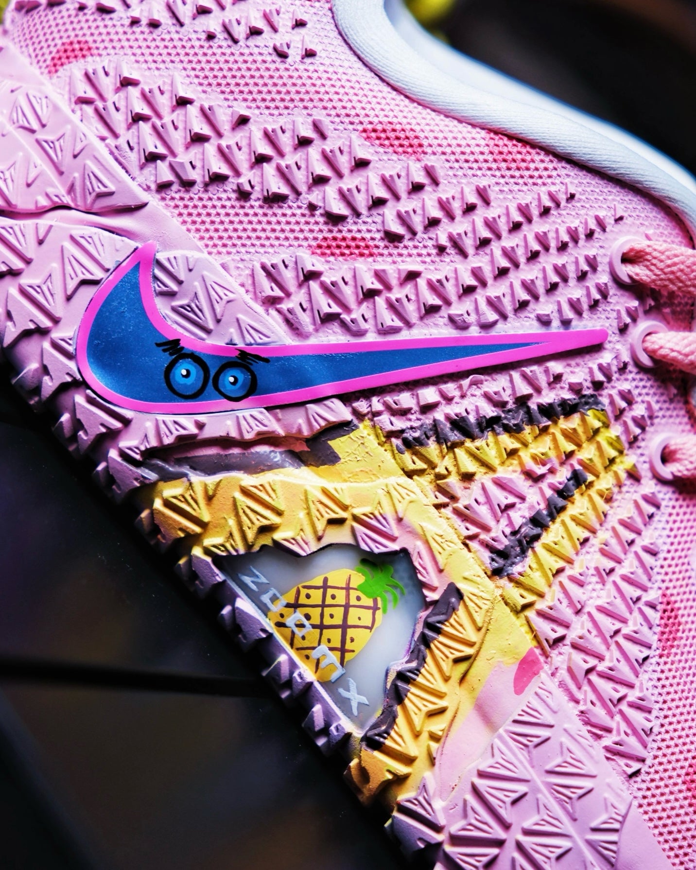 Nike JA 3 Customized "SpongeBob & Patrick" 莫兰特3代 定制 篮球鞋 海绵宝宝&派大星