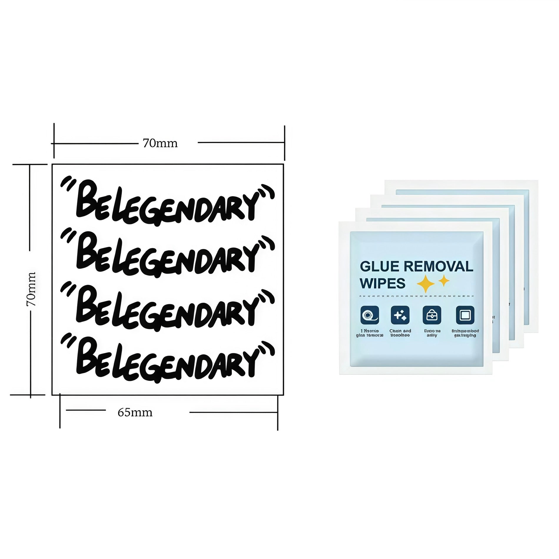 DIY Custom Sneaker Transfer Sticker "Quote" 球鞋定制转印贴纸 语录系列