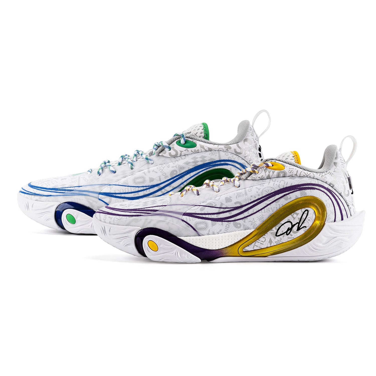 Li-Ning DLO 1 "Dossier" 李宁 拉塞尔一代 篮球鞋 履历/鸳鸯