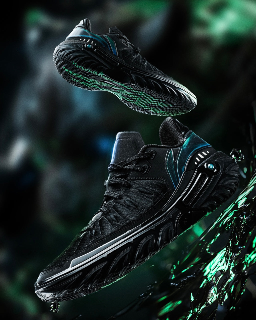 Li-Ning JieAo 2 "Black Panther" 李宁 桀骜2 篮球鞋 黑豹