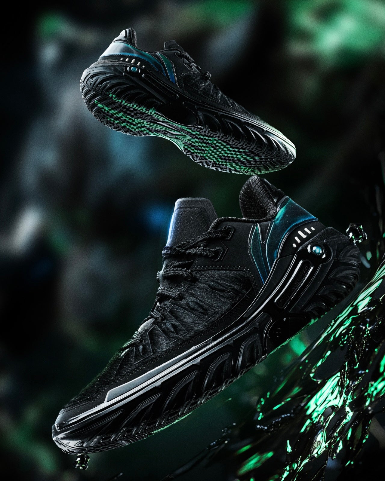 Li-Ning JieAo 2 "Black Panther" 李宁 桀骜2 篮球鞋 黑豹