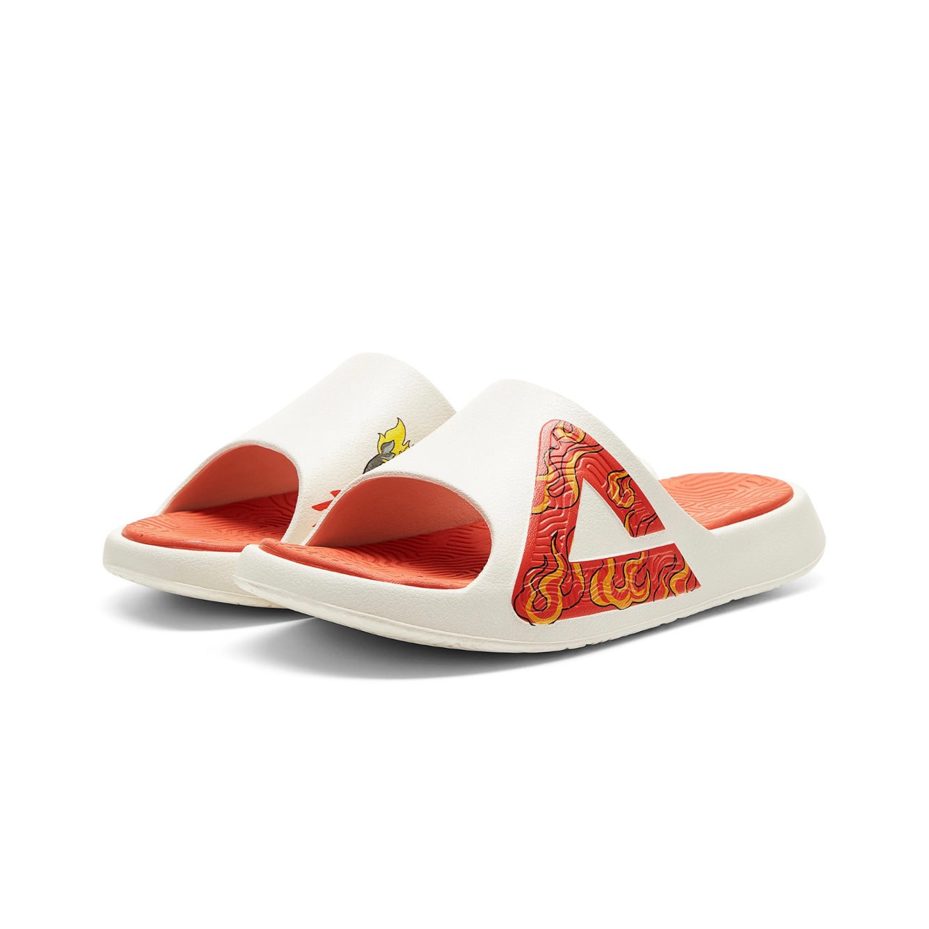 Peak Taichi "Canvas White/Red" 匹克 态极 拖鞋 龙众是兄弟/帆布白红