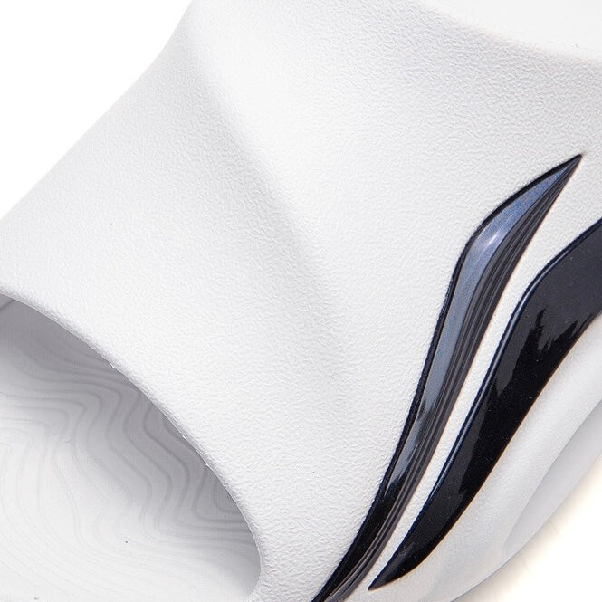 Li-Ning BadFive Slide "Stardust White" 李宁 反伍 拖鞋 星尘白