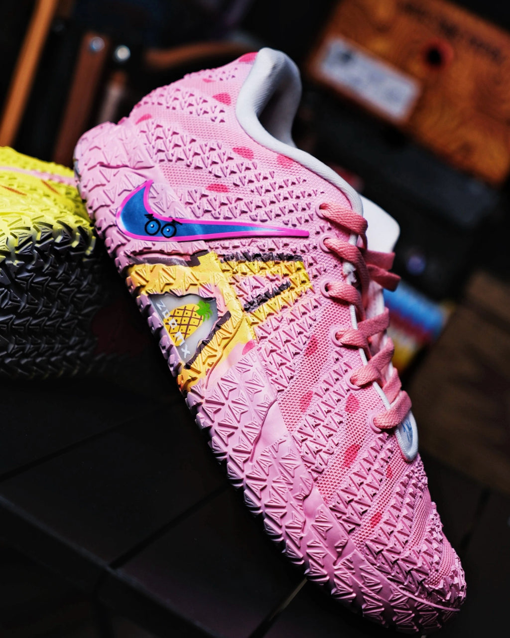 Nike JA 3 Customized "SpongeBob & Patrick" 莫兰特3代 定制 篮球鞋 海绵宝宝&派大星
