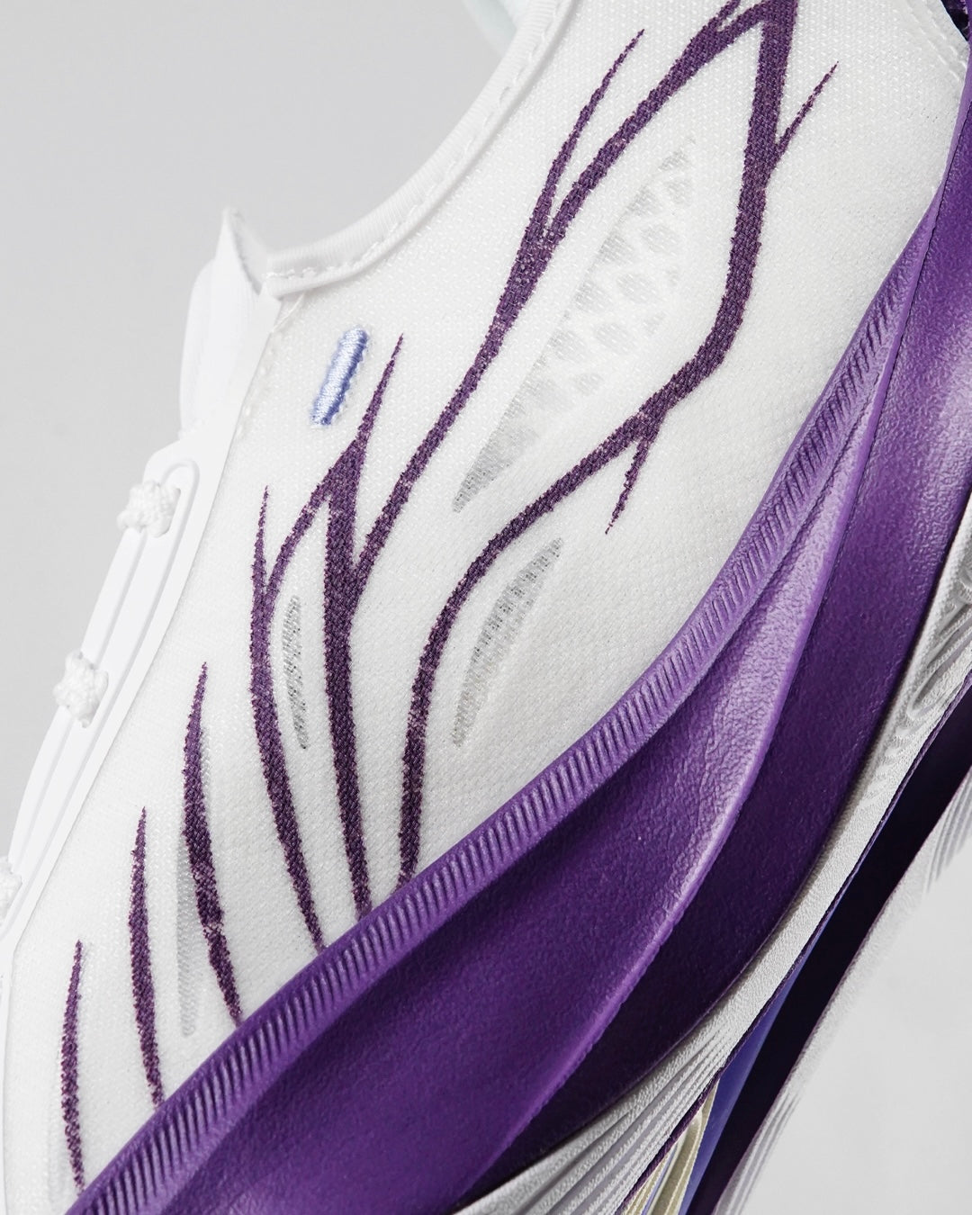 Li-Ning Sonic 13 "White Purple" 李宁 音速13 篮球鞋 白紫