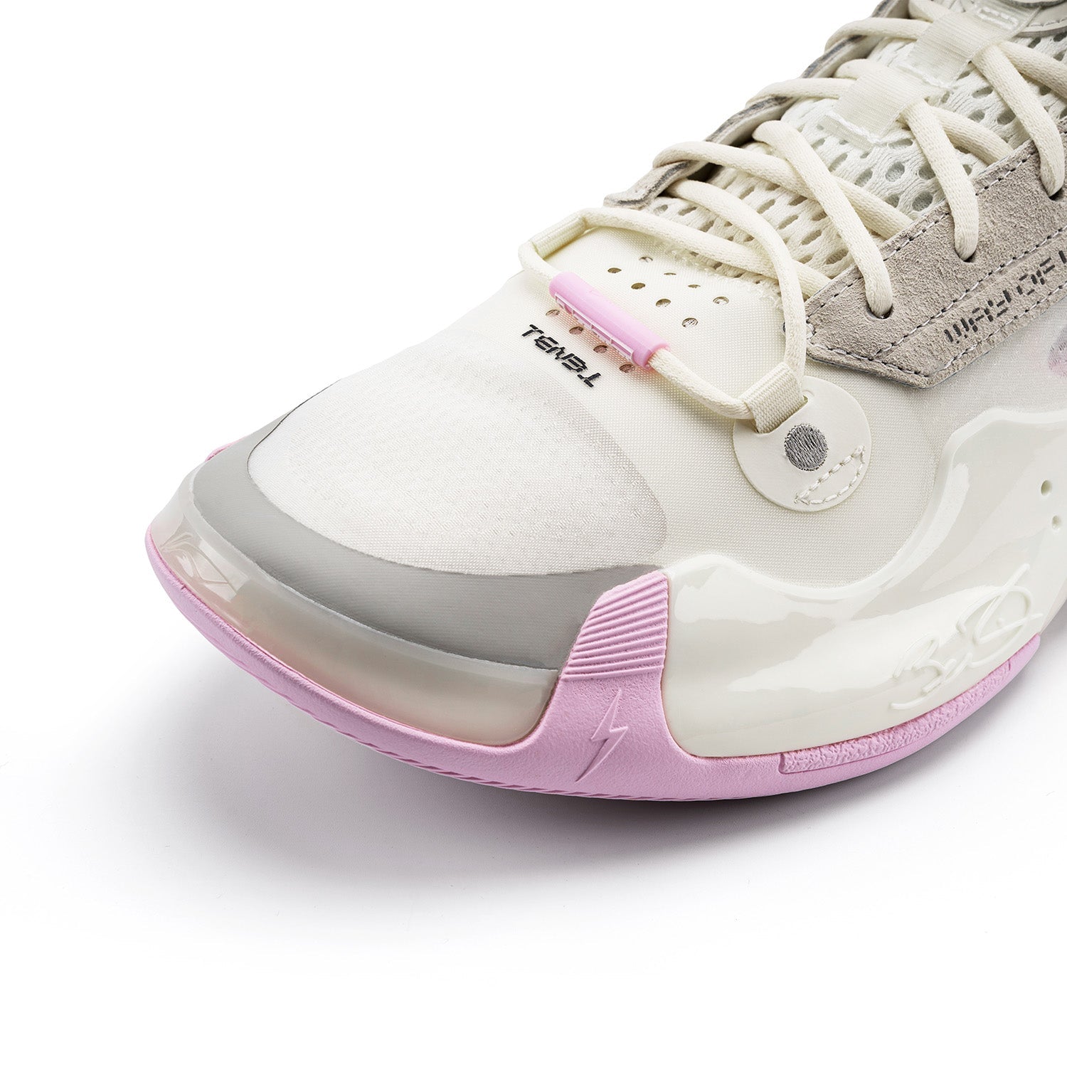 Li-Ning Way of Wade 10 Low "Storm Surge" 李宁 韦德之道10 低帮 篮球鞋 风暴/白粉色