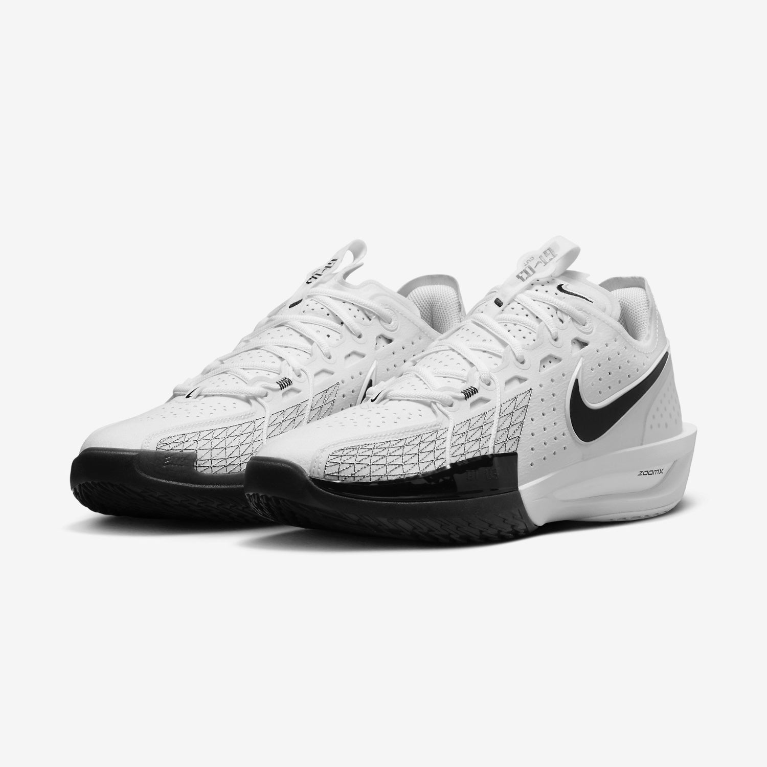 Nike Air Zoom G.T. Cut 3 "White/Black" 篮球鞋 白色/黑色