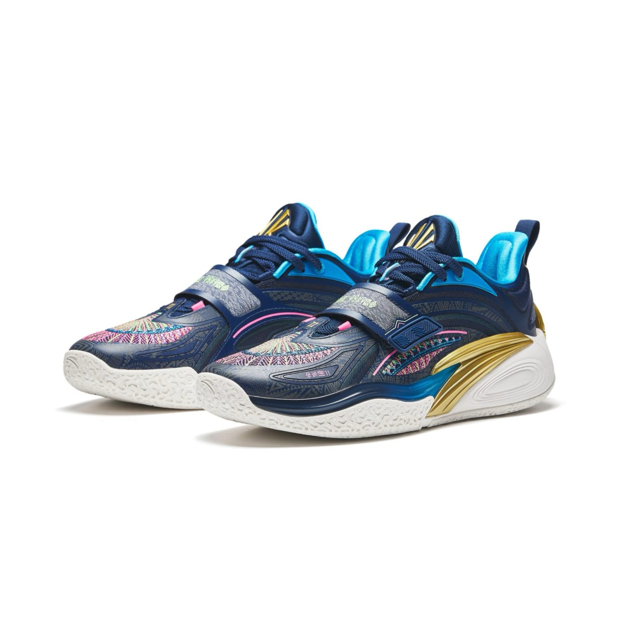 Anta x Kyrie Irving KAI 1 "Playoffs Navy" 安踏 欧文一代 篮球鞋 客场