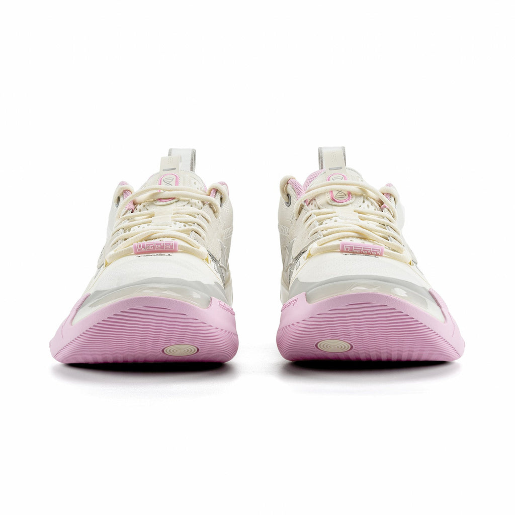 Li-Ning Way of Wade 10 Low "Storm Surge" 李宁 韦德之道10 低帮 篮球鞋 风暴/白粉色