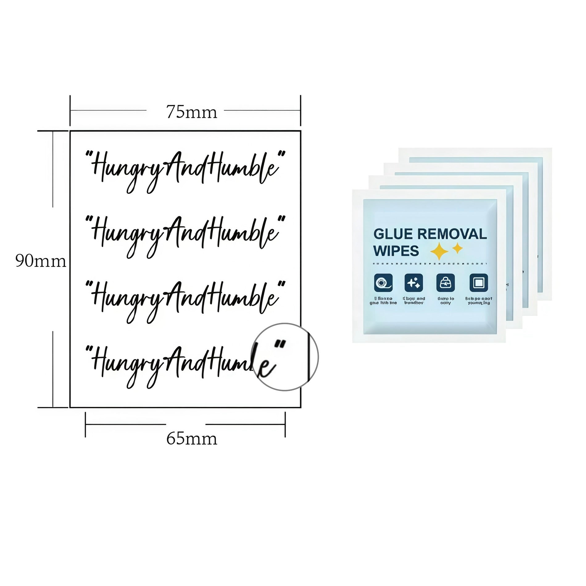 DIY Custom Sneaker Transfer Sticker "Quote" 球鞋定制转印贴纸 语录系列