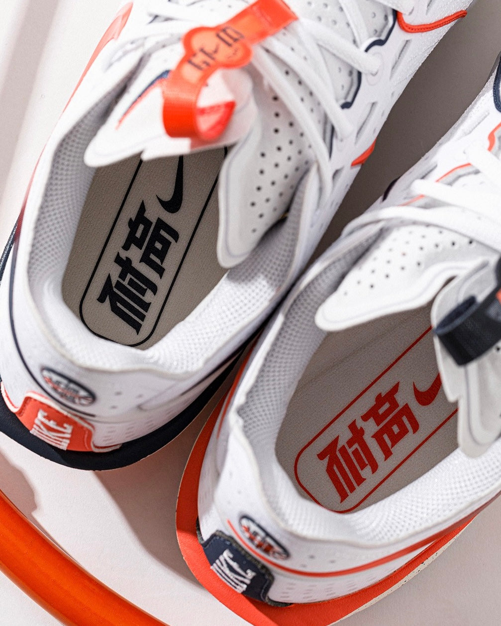 Nike Air Zoom G.T. Cut 3 EP "CHBL" 篮球鞋 耐高 纯白色/橙色