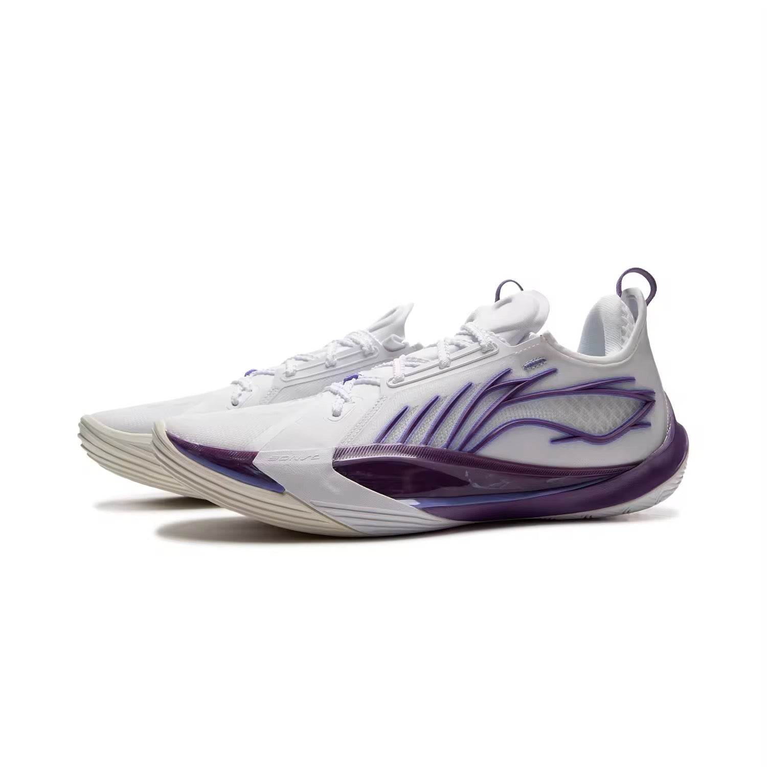 Li-Ning Sonic 13 "White Purple" 李宁 音速13 篮球鞋 白紫