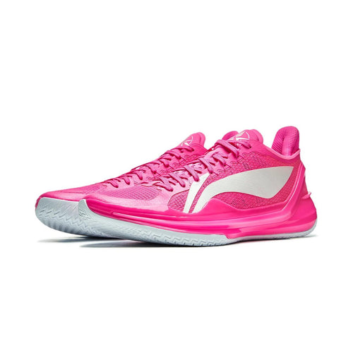 Sepatu Basket Li-Ning Liren 4 V2 "Pure Pink" - Merah Muda Fluorescent