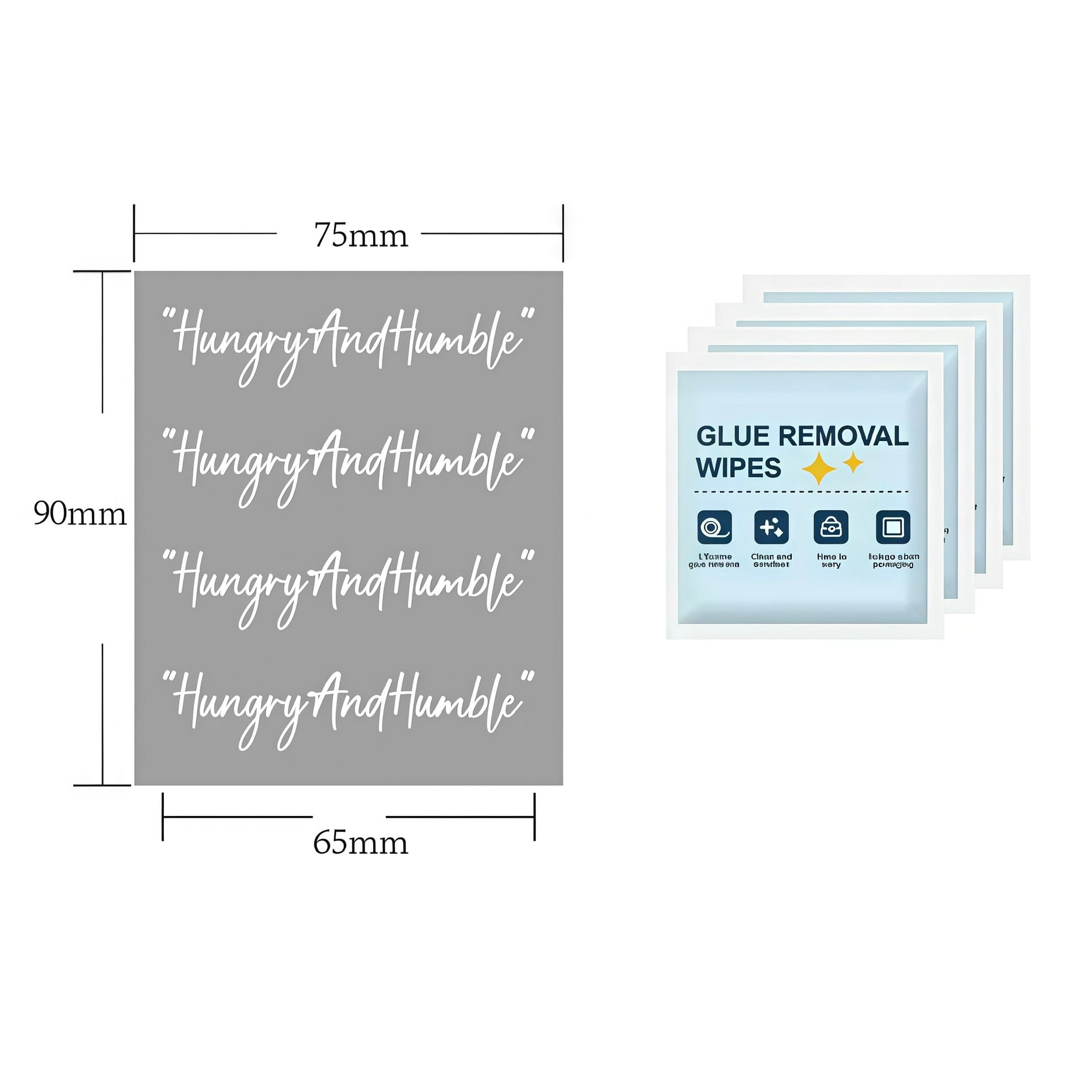 DIY Custom Sneaker Transfer Sticker "Quote" 球鞋定制转印贴纸 语录系列