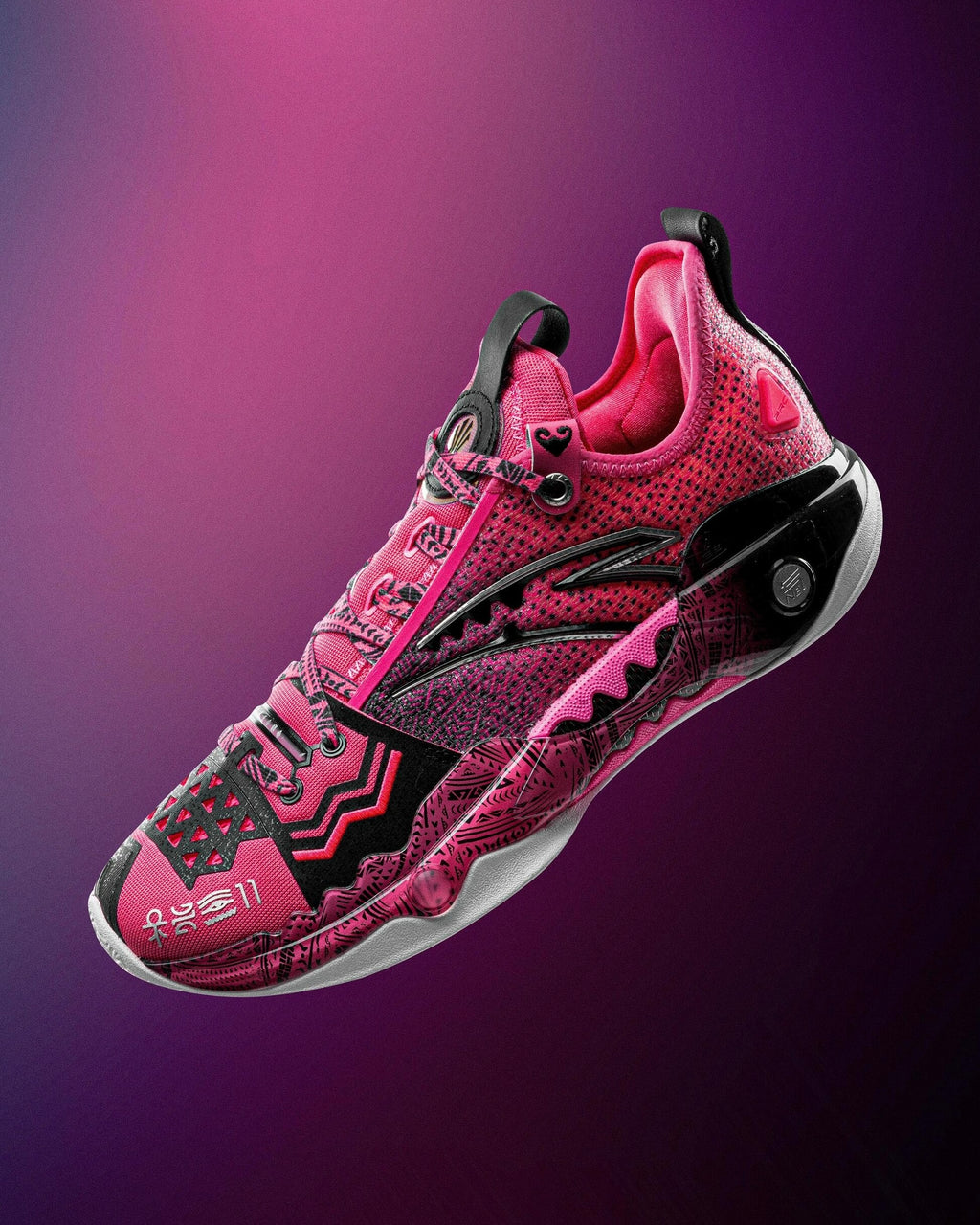 Anta Shock Wave 5 Pro "520" Black Pink 安踏 狂潮5 Pro 篮球鞋 520 粉黑