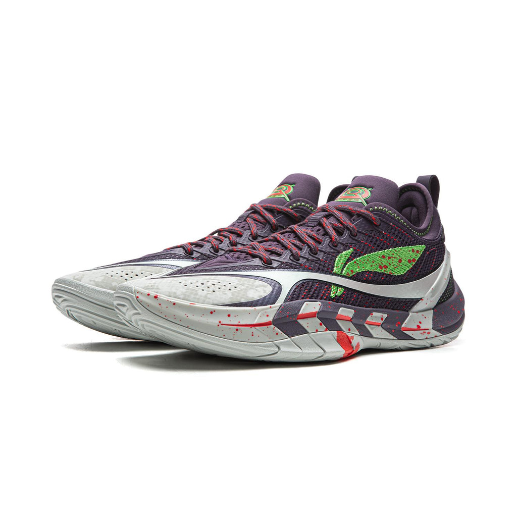 Li-Ning BadFive Sniper 2 Super "Grey Purple" 李宁 反伍 游击2 SUPER 篮球鞋 灰紫