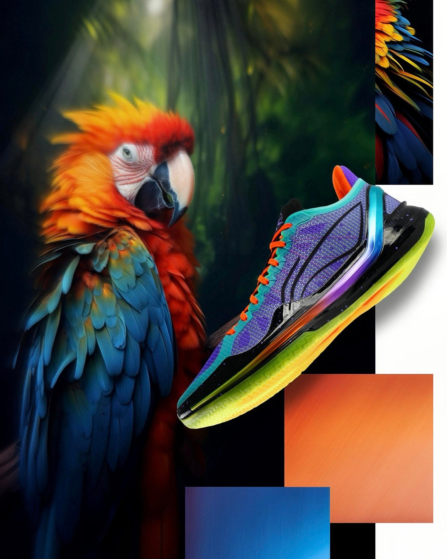 Li-Ning Liren 4 V2 "Parrot" 李宁 利刃4 V2 篮球鞋 鹦鹉