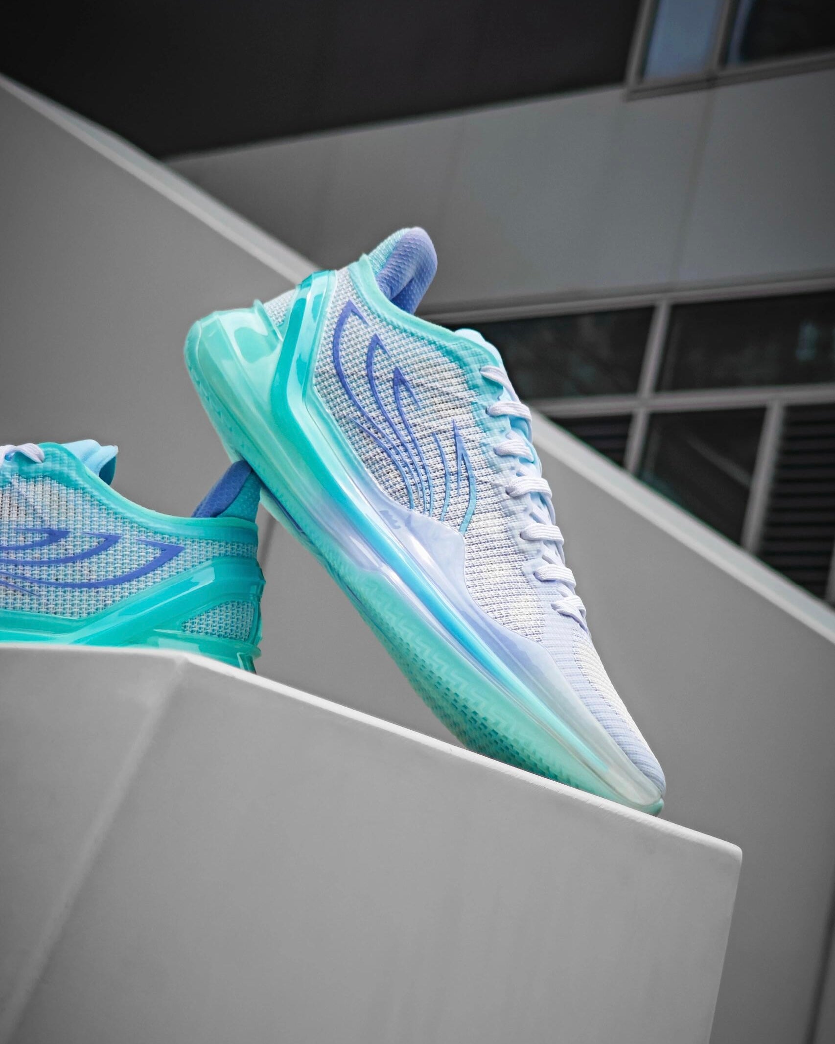 Li-Ning Liren 4 V2 "Blue Lotus" 李宁 利刃4 V2 篮球鞋 青莲