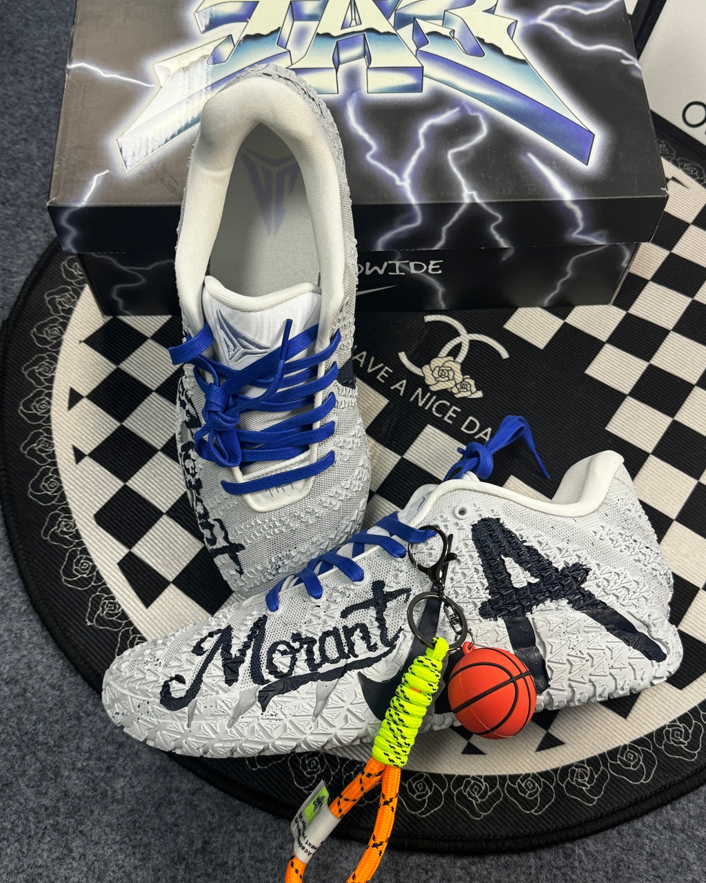 Nike JA 3 Customized "Shadow Chase" 莫兰特3代 定制 篮球鞋 追影
