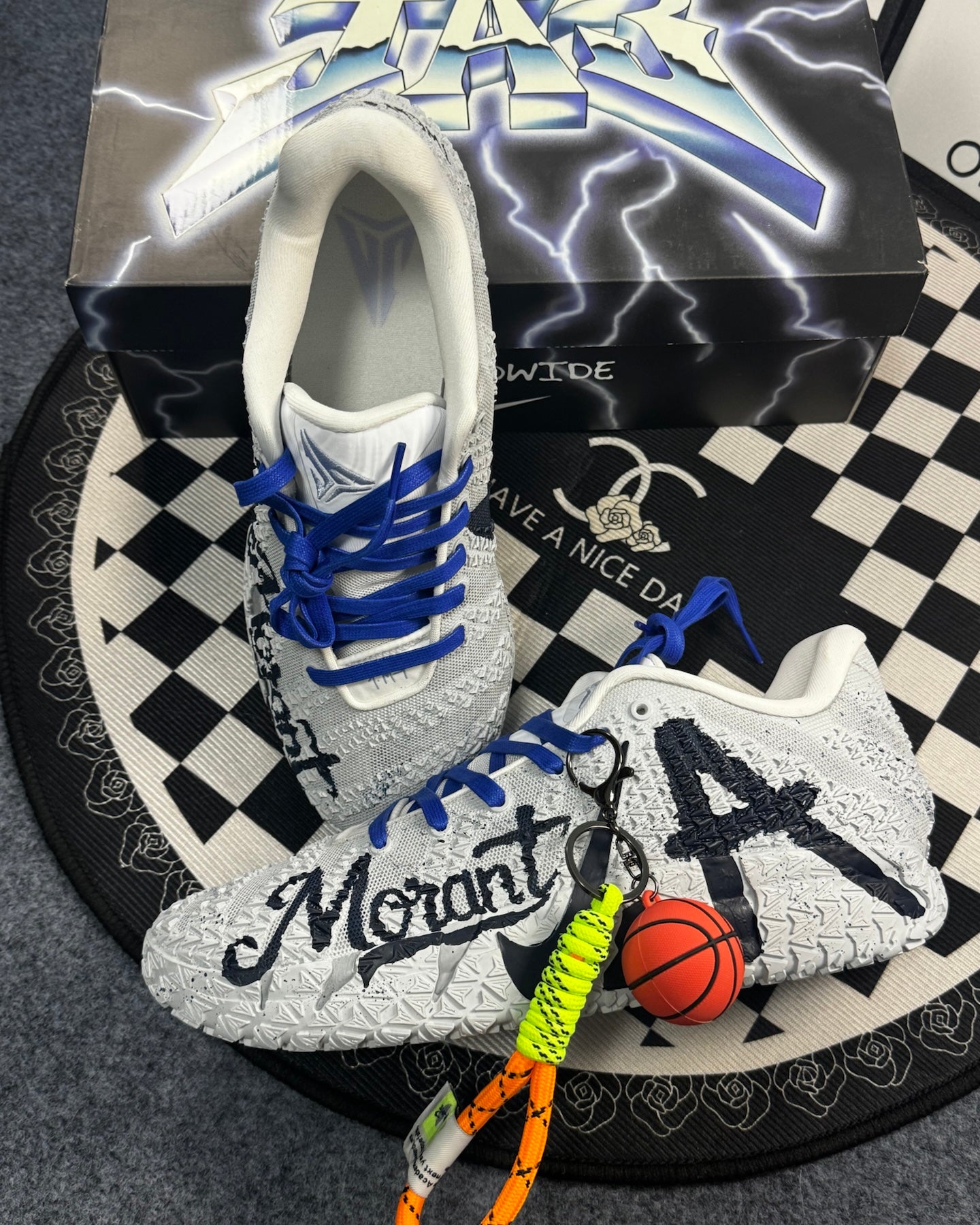 Nike JA 3 Customized "Shadow Chase" 莫兰特3代 定制 篮球鞋 追影