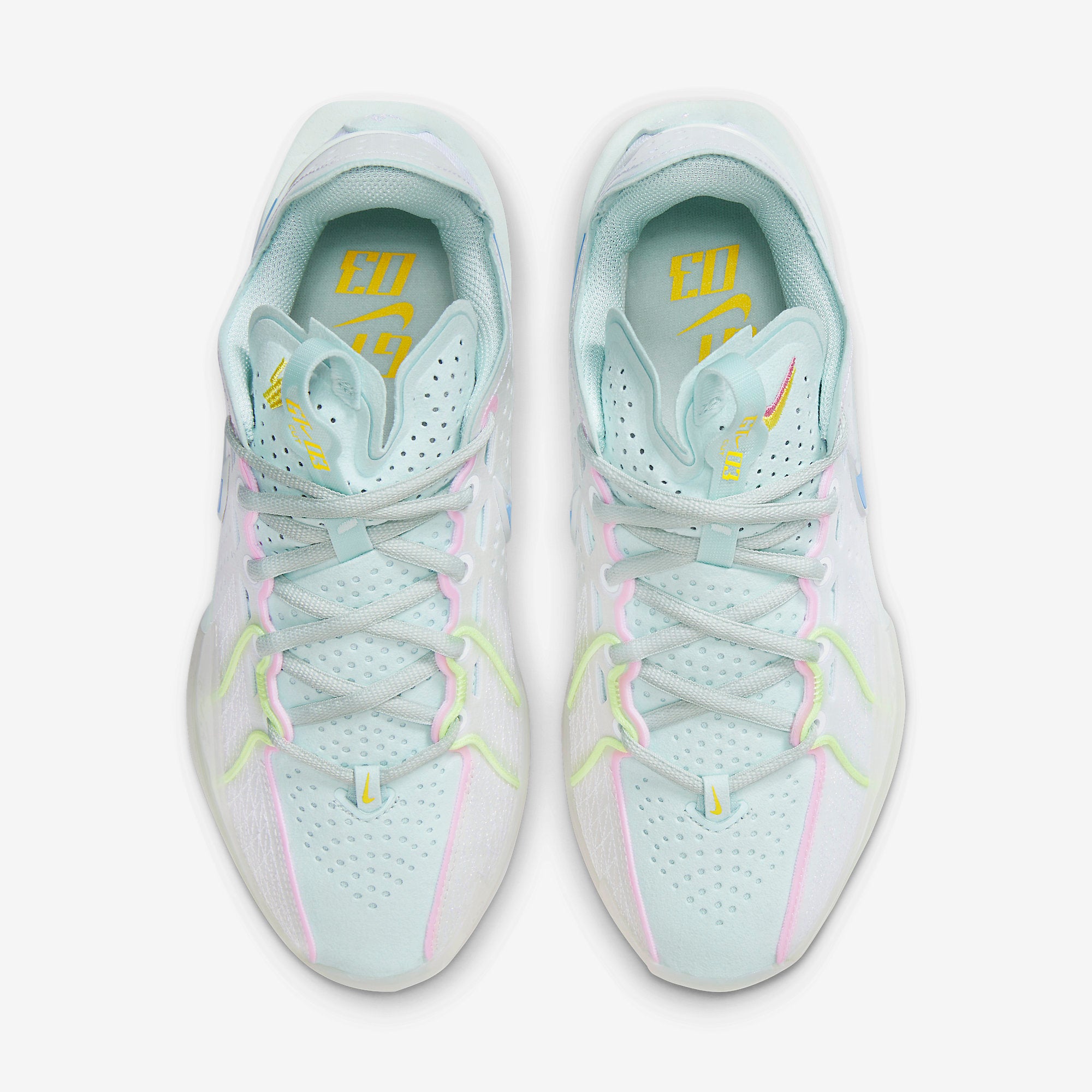 Nike Air Zoom G.T. Cut 3 "Aquarius Blue Pink" 篮球鞋 水瓶蓝/泡沫粉