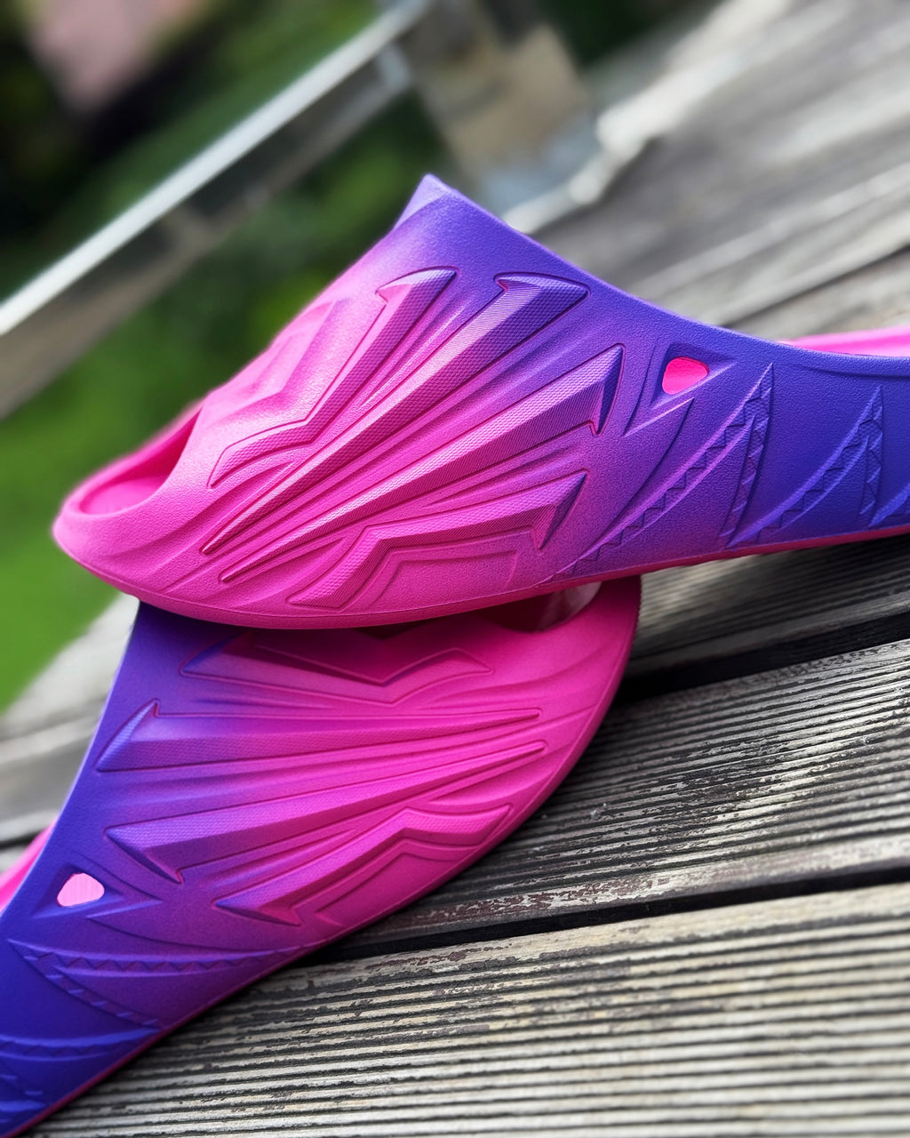 Anta KAI HéLà Slide 2 "Red Purple" 安踏 欧文 拖鞋 红紫