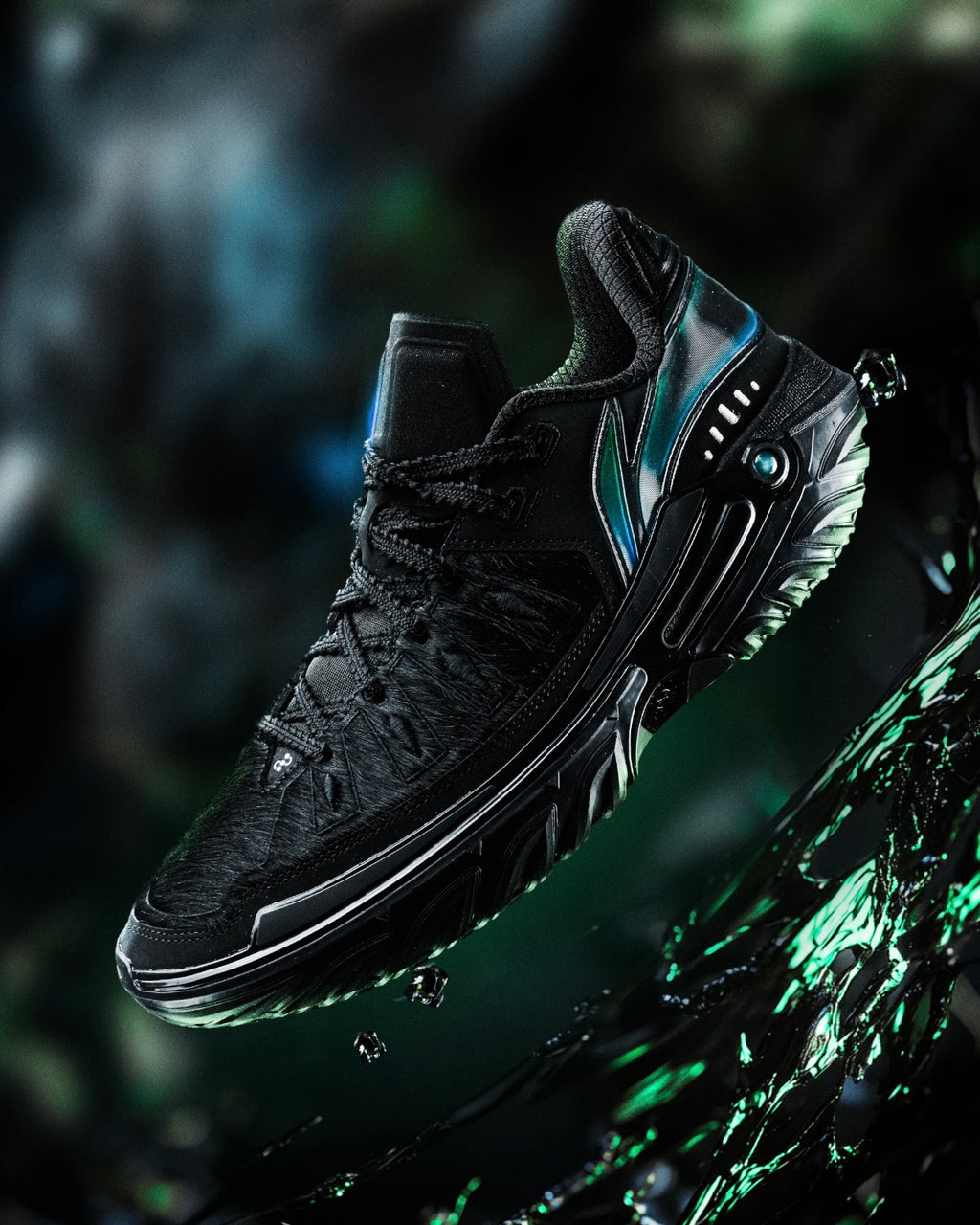 Li-Ning JieAo 2 "Black Panther" 李宁 桀骜2 篮球鞋 黑豹