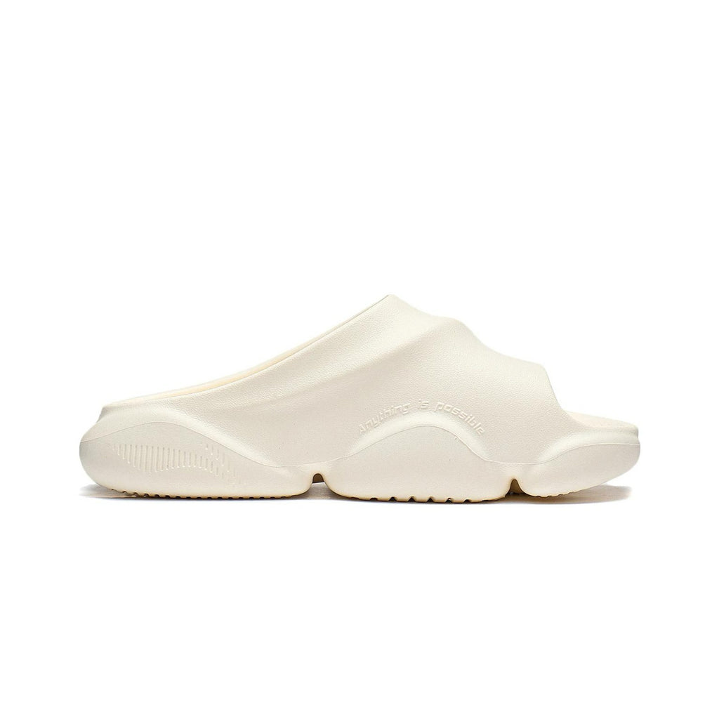 Li-Ning BadFive Slide "Vanilla White" 李宁 反伍 拖鞋 香草白