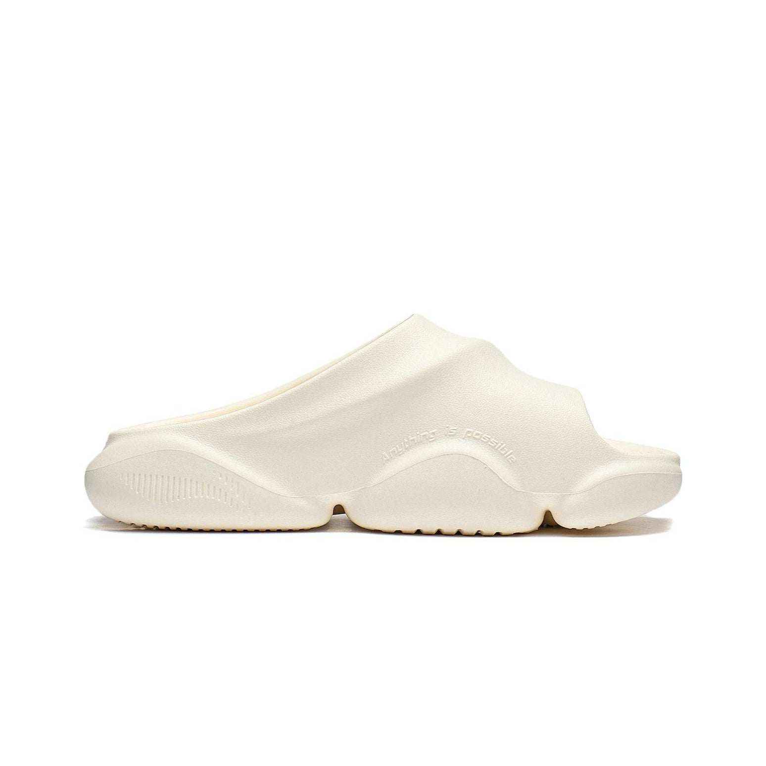Li-Ning BadFive Slide "Vanilla White" 李宁 反伍 拖鞋 香草白