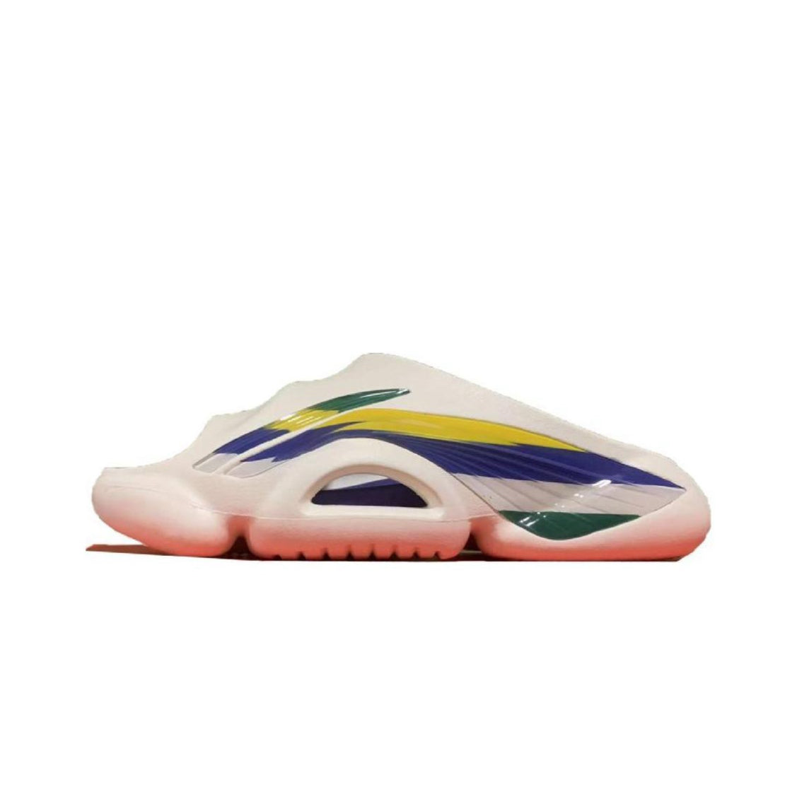 Li-Ning Speed 8 PE Slide "White/Blue/Yellow" 李宁 闪击8 PE 拖鞋 白蓝黄