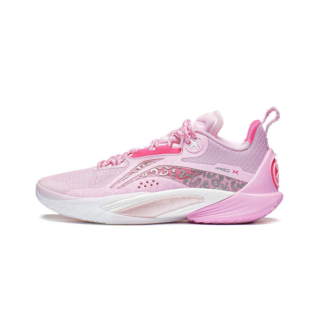 Li-Ning Speed 10 "Pink Leopard" 李宁 闪击10 篮球鞋 嫩樱粉