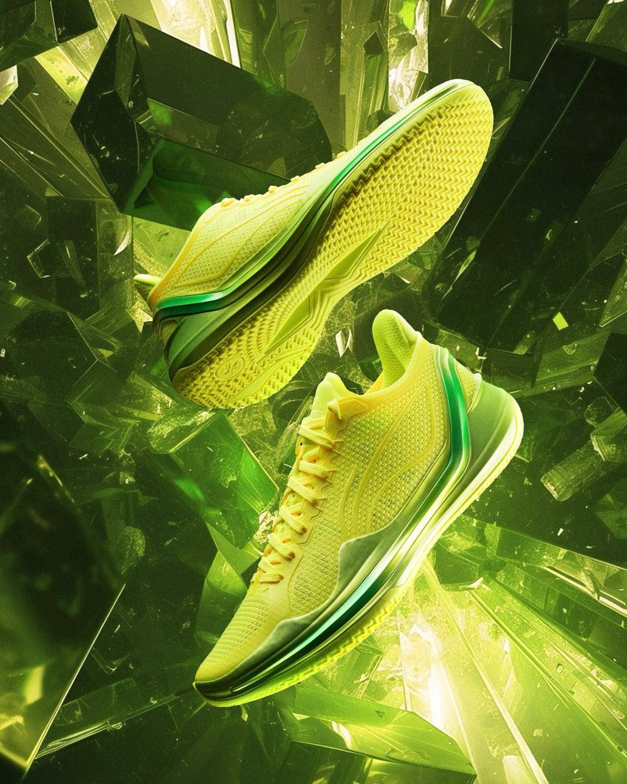 Li-Ning Liren 4 V2 "Yellow" 李宁 利刃4 V2 篮球鞋 荧光明黄