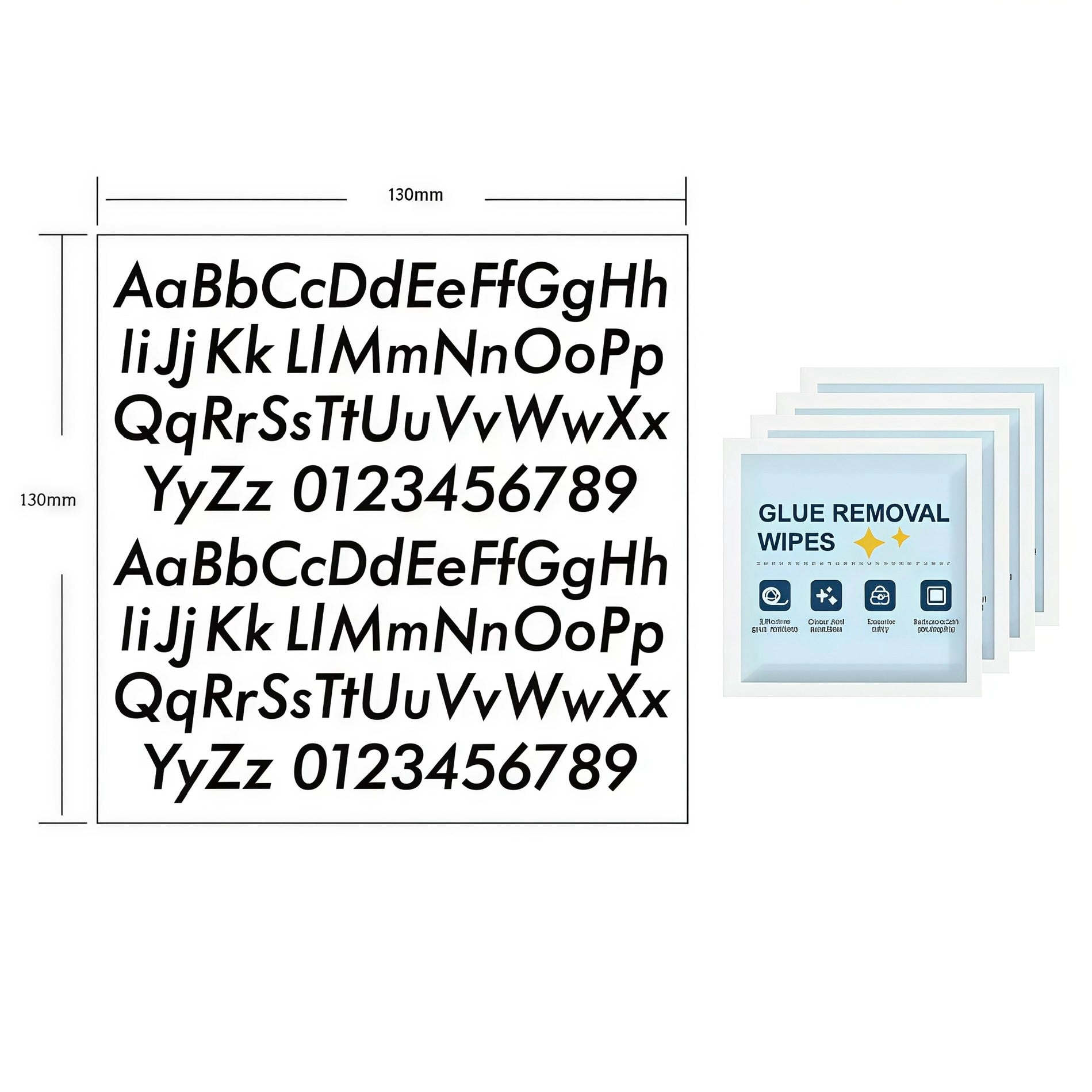 DIY Custom Sneaker Transfer Sticker "Letter/Number" 球鞋定制转印贴纸 字母/数字系列