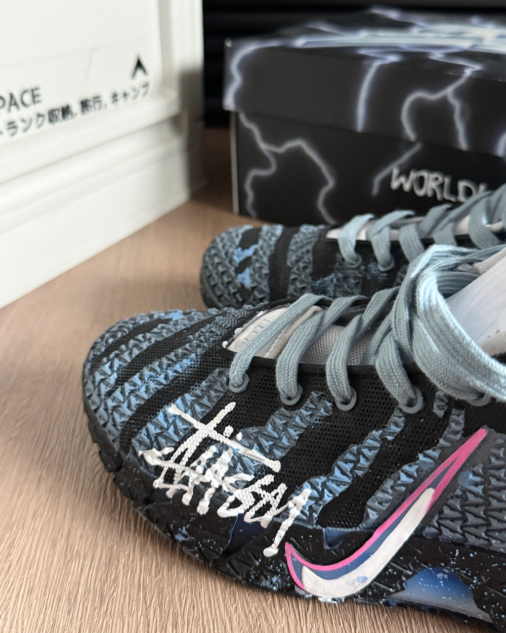 Nike JA 3 Customized "Blue Dream" 莫兰特3代 定制 篮球鞋 蓝梦漫游