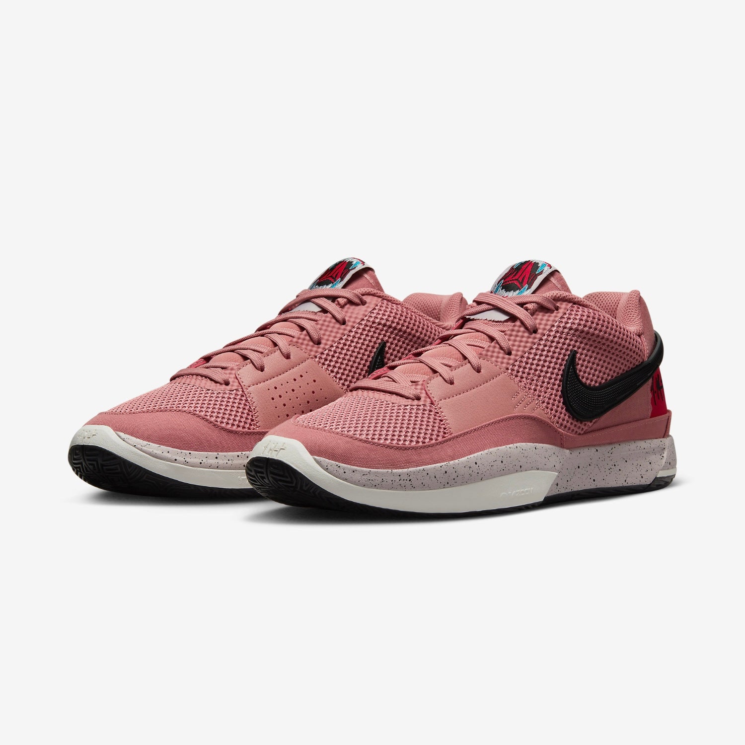 Nike JA 1 "Red Stardust" 莫兰特1代 篮球鞋 星尘红