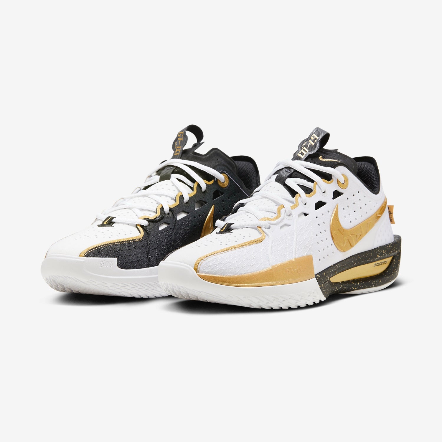 Nike Air Zoom G.T. Cut 3 "CHBL" 篮球鞋 耐高 白金色/黑色