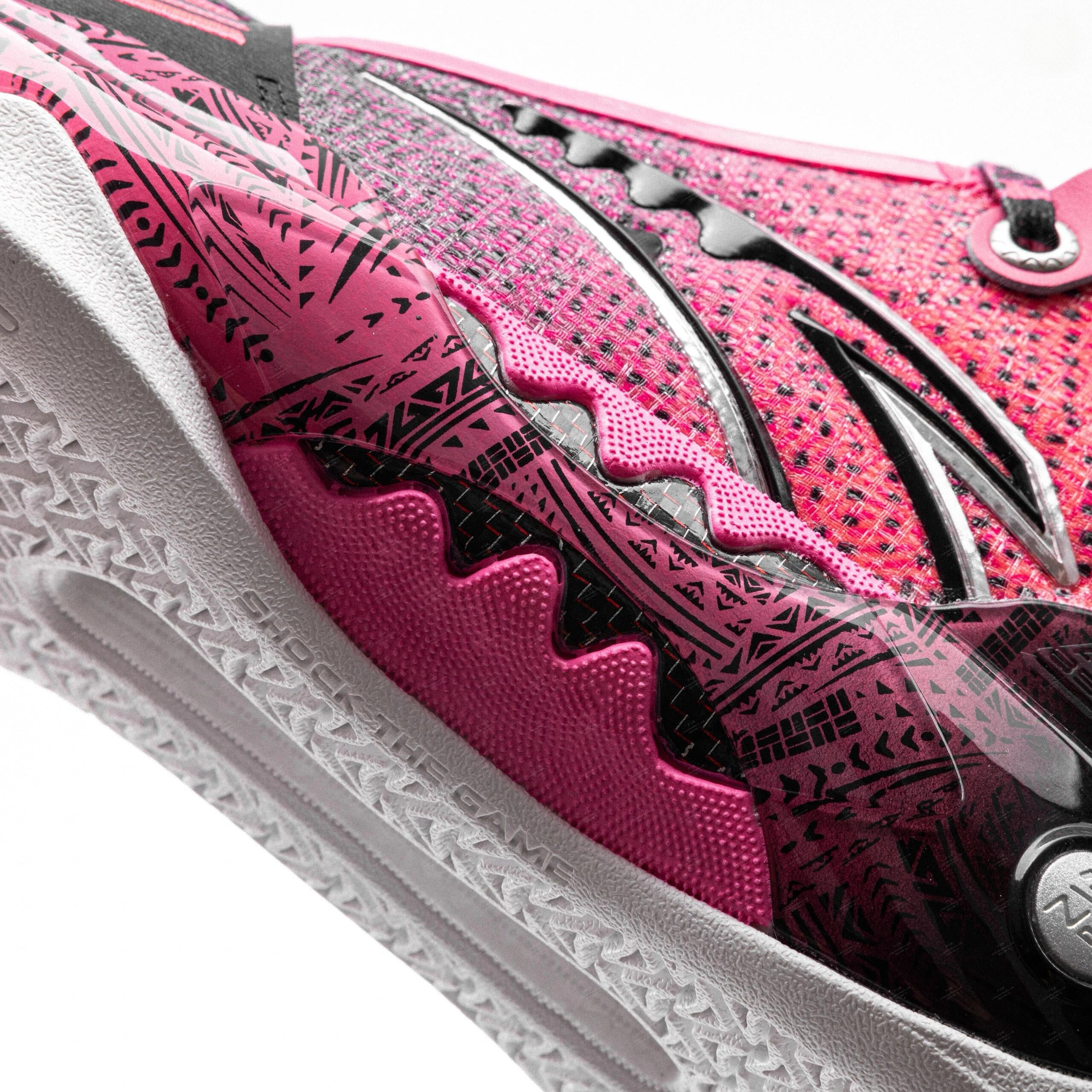Anta Shock Wave 5 Pro "520" Black Pink 安踏 狂潮5 Pro 篮球鞋 520 粉黑