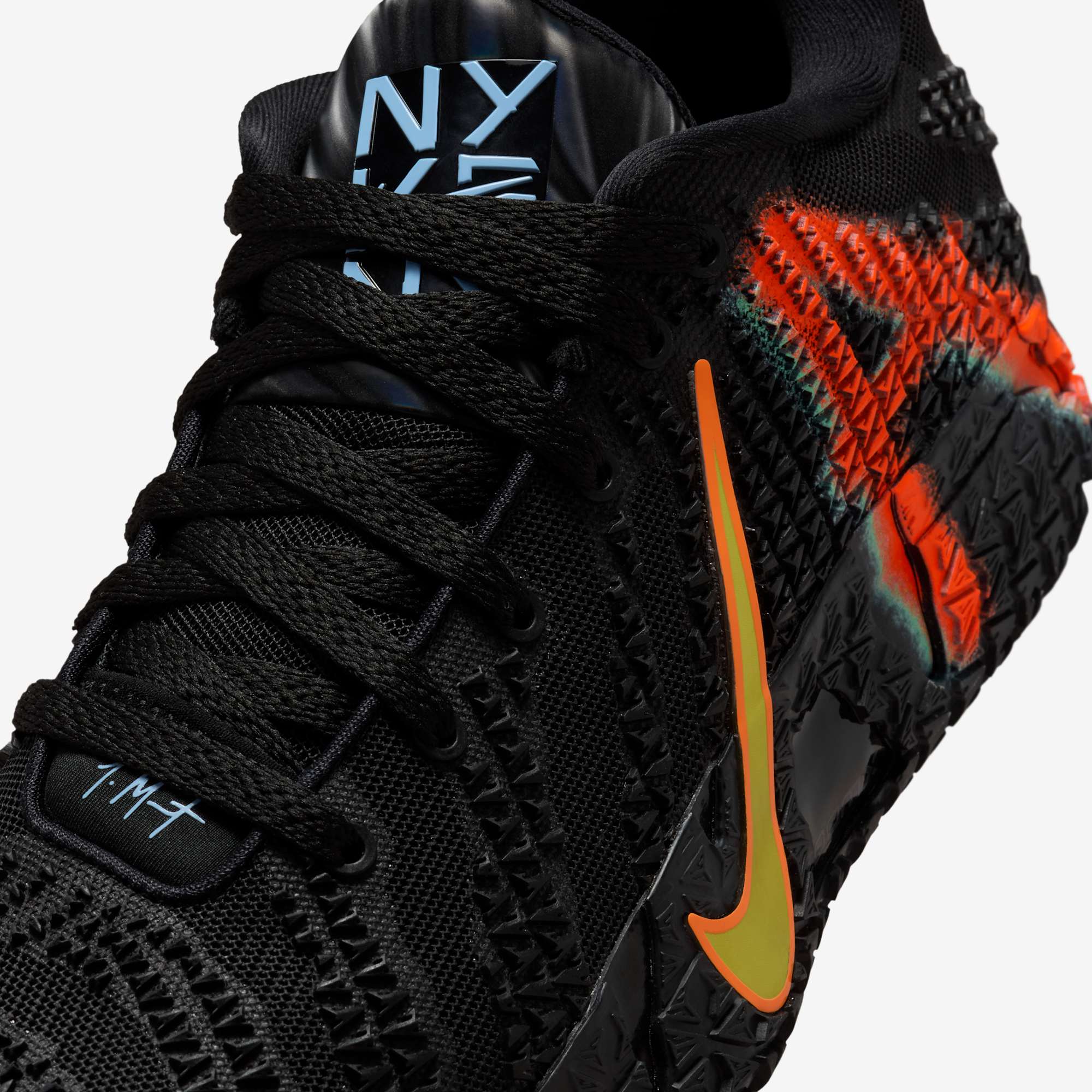 Nike JA 3 "NY vs. NY" 莫兰特3代 篮球鞋 黑武士橙