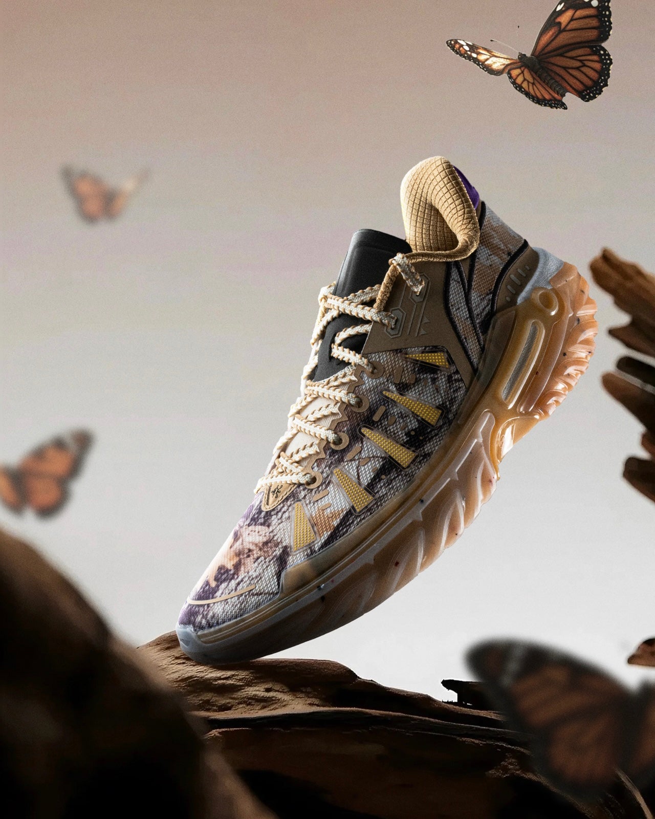 Li-Ning JieAo 2 "Dryad" 李宁 桀骜2 篮球鞋 枯叶蝶