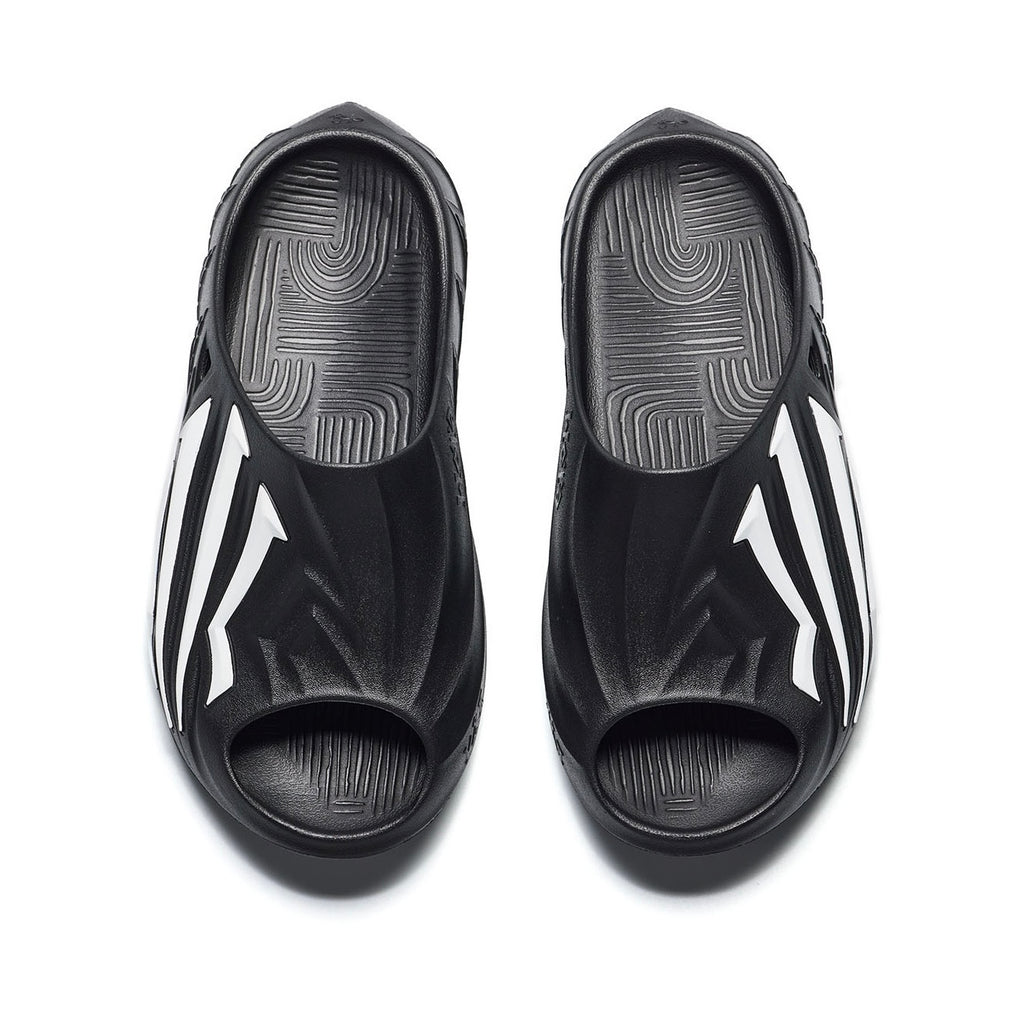 Anta KAI HéLà Slide 2 "Black White" 安踏 欧文 拖鞋 黑白