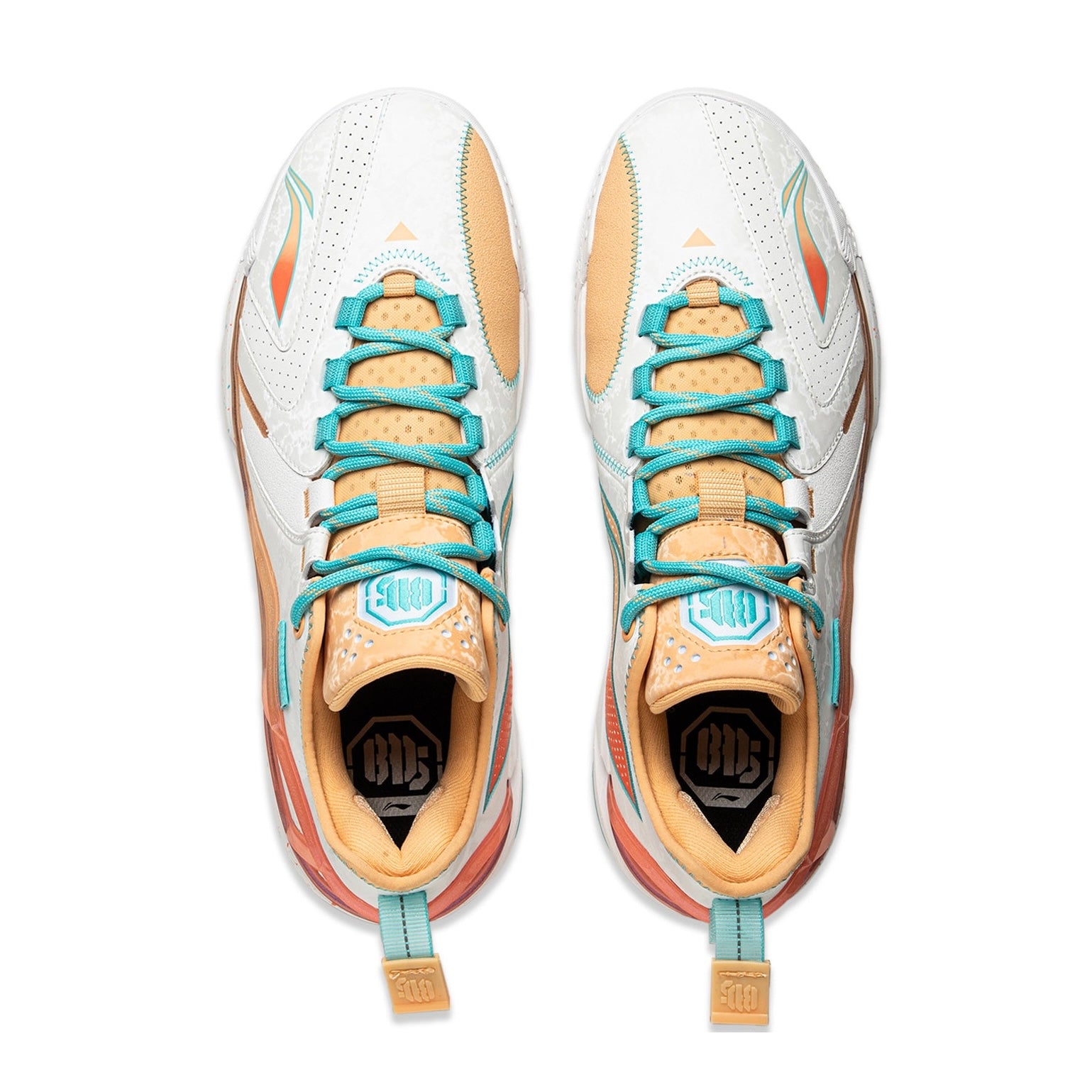 Li-Ning BadFive 4.5 "White Orange" 李宁 反伍4.5 篮球鞋 白橙