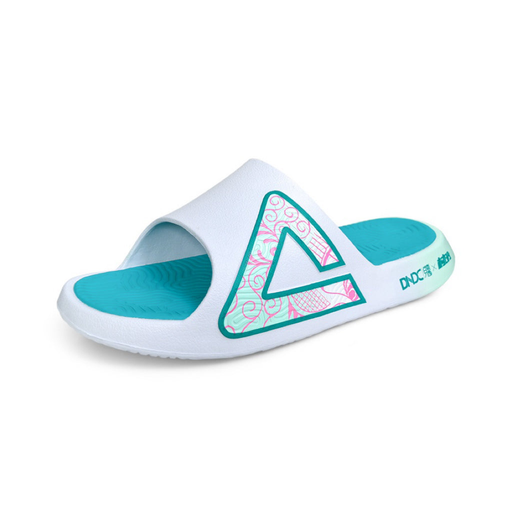 Peak Taichi "White/Blue/Green" 匹克 态极 贵州村BA联名 拖鞋 白蓝绿