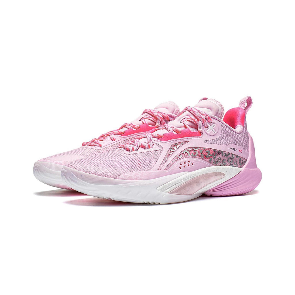 Li-Ning Speed 10 "Pink Leopard" 李宁 闪击10 篮球鞋 嫩樱粉