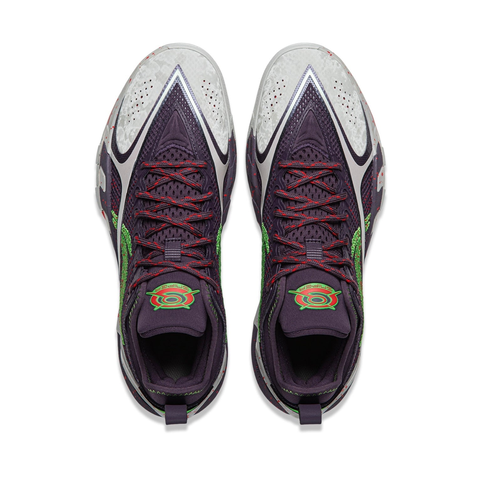 Li-Ning BadFive Sniper 2 Super "Grey Purple" 李宁 反伍 游击2 SUPER 篮球鞋 灰紫