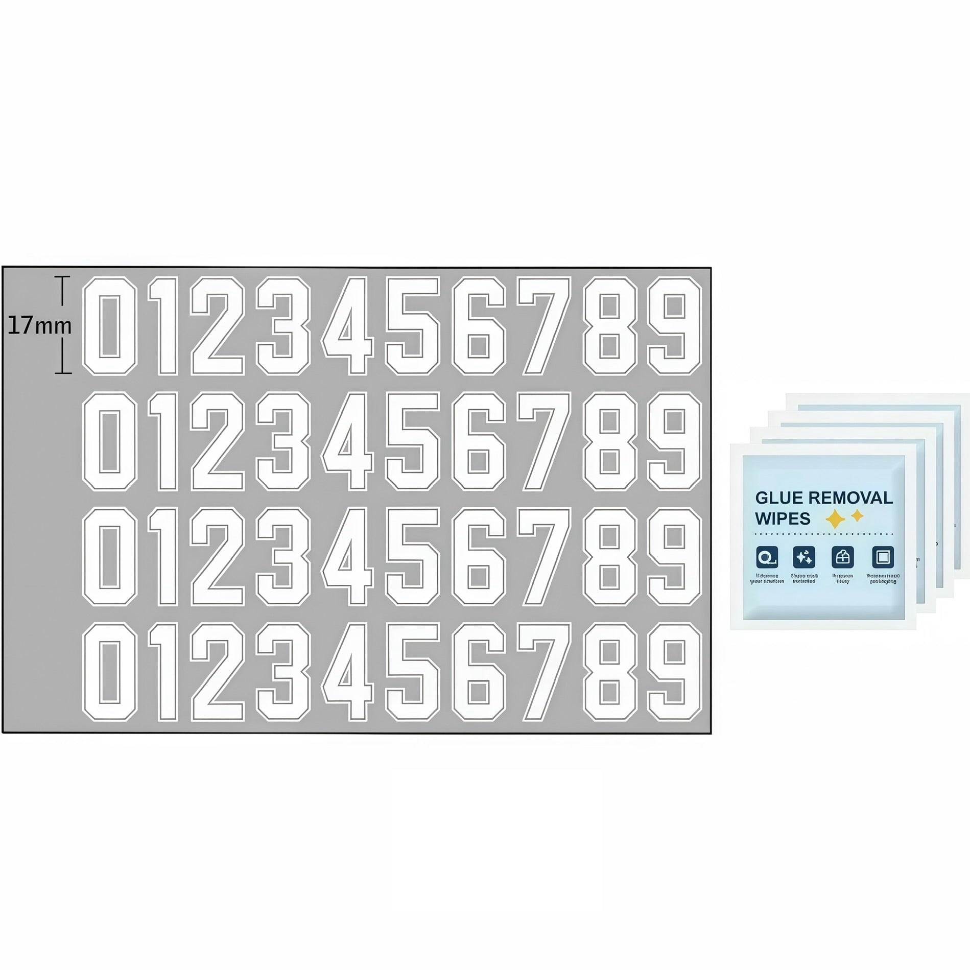 DIY Custom Sneaker Transfer Sticker "Letter/Number" 球鞋定制转印贴纸 字母/数字系列