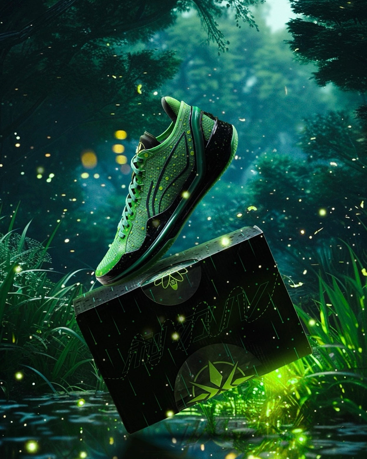 Li-Ning Liren 4 V2 "Firefly" 李宁 利刃4 V2 篮球鞋 萤火虫