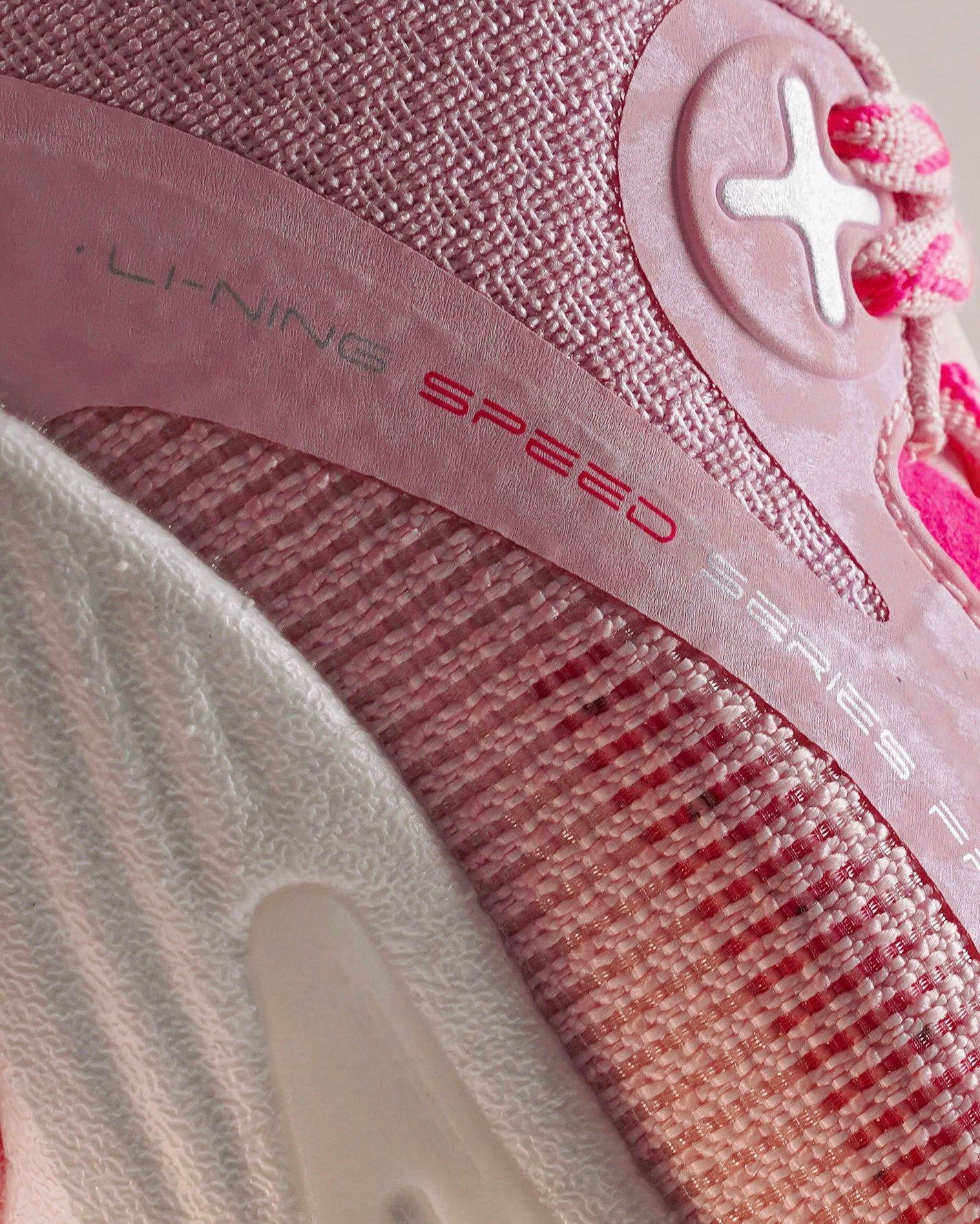 Li-Ning Speed 10 "Pink Leopard" 李宁 闪击10 篮球鞋 嫩樱粉