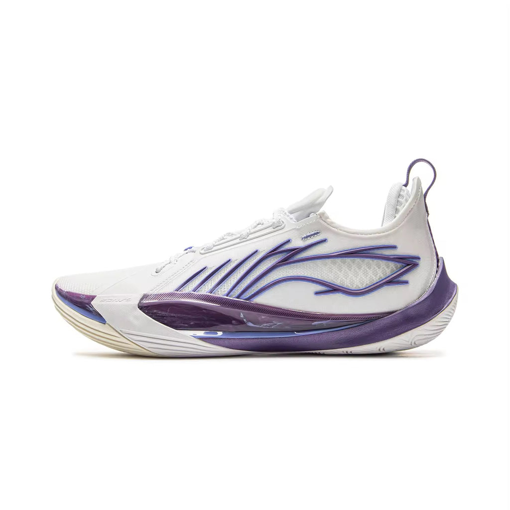 Li-Ning Sonic 13 "White Purple" 李宁 音速13 篮球鞋 白紫
