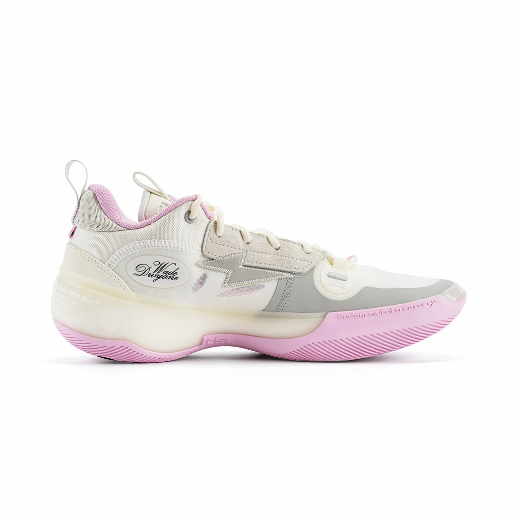 Li-Ning Way of Wade 10 Low "Storm Surge" 李宁 韦德之道10 低帮 篮球鞋 风暴/白粉色